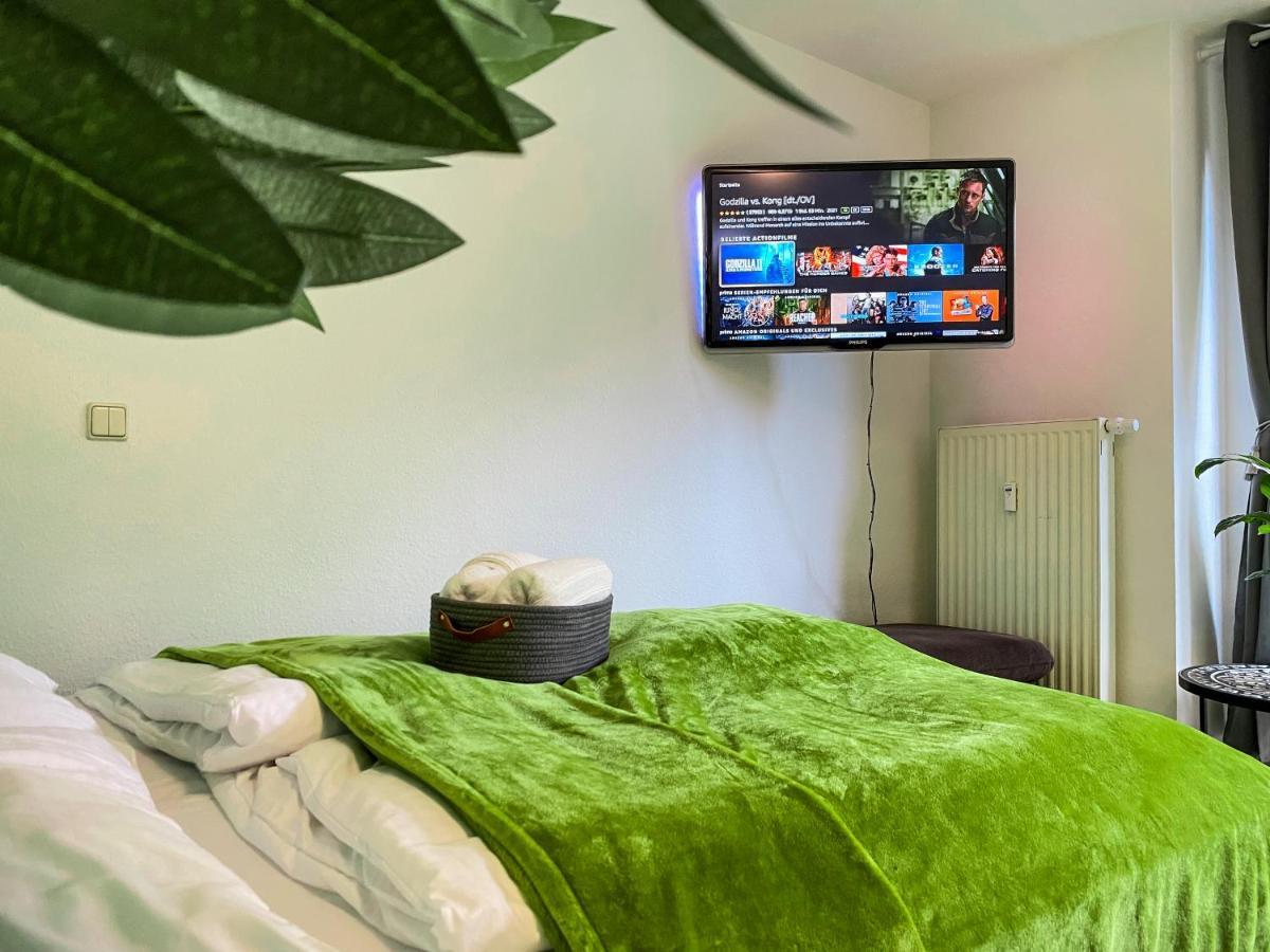 Wohlfuehl-Apartment Mit Kostenfreier Tiefgarage, Wifi & Terrasse 莱比锡 外观 照片