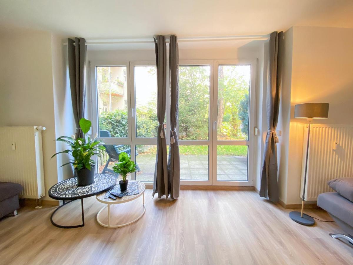 Wohlfuehl-Apartment Mit Kostenfreier Tiefgarage, Wifi & Terrasse 莱比锡 外观 照片