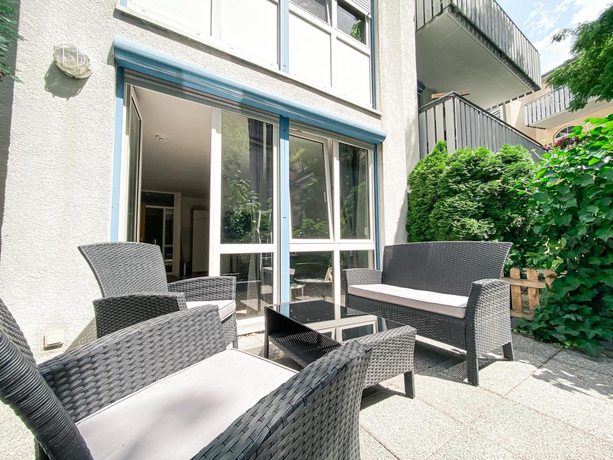 Wohlfuehl-Apartment Mit Kostenfreier Tiefgarage, Wifi & Terrasse 莱比锡 外观 照片